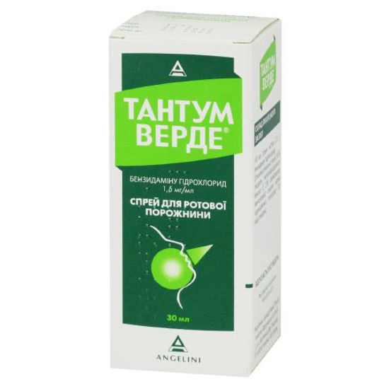 Тантум Верде спрей 1.5 мг/мл 30 мл